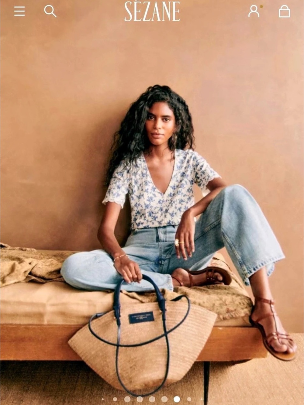 NWT Sézane Celia T-shirt